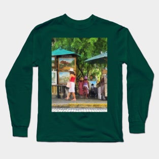 Caribbean - Art Show In San Juan Long Sleeve T-Shirt